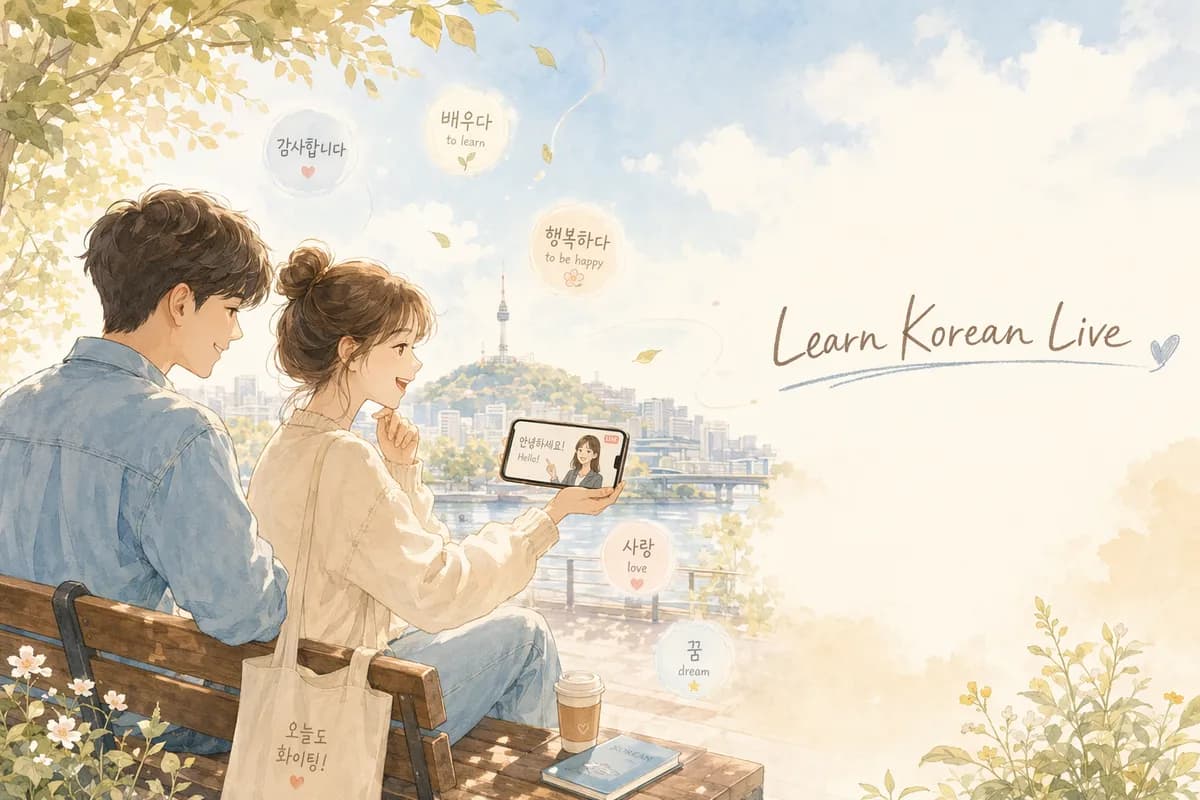 Learn Korean Vocabulary with Live Streams
